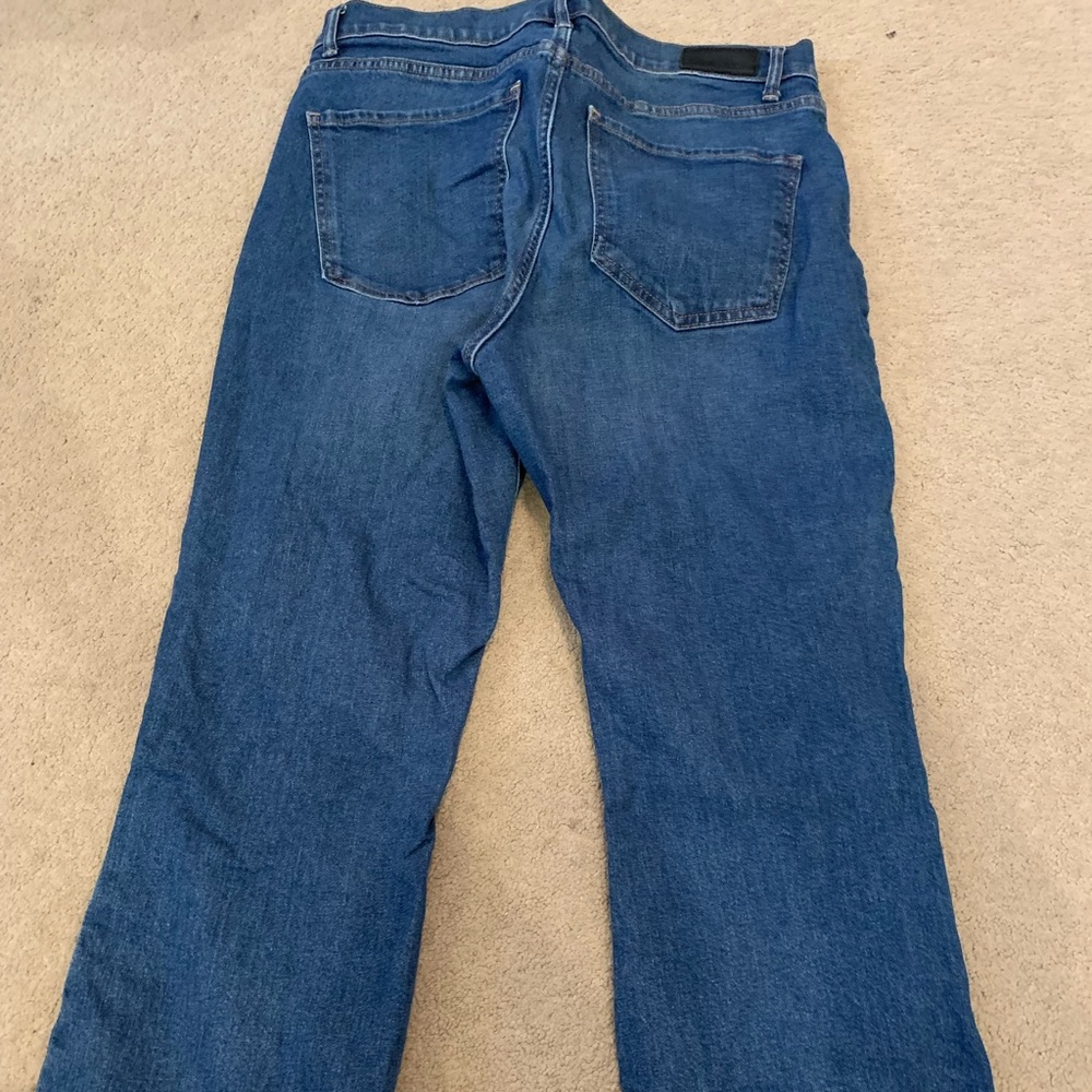 Cropped Flare Express Jeans